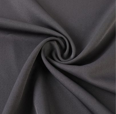 Duurzaam milieuvriendelijk kleurstof 100% polyester twill gabardine stof voor geweven kleding