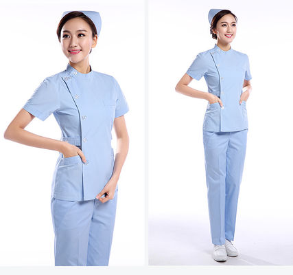 Polyester katoenen weefsel Voordeel 35 jaar Professionele voor uniformen/laboratoriumjassen/scrubs