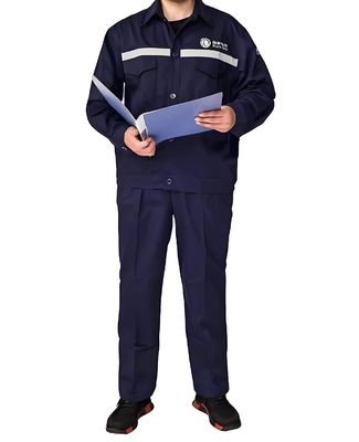 Gemiddeld gewicht anti-statisch katoenen doek spandex stof 230-290gm voor werkkleding pak