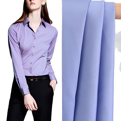 Gepersonaliseerd 100% polyester twillstof voor werkkleding kleding afdruk vlamvertragend