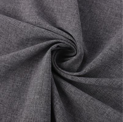 Grijze Melange 4 Ways Stretch Polyester Stof voor Huis Textiel 35 jaar Professionele