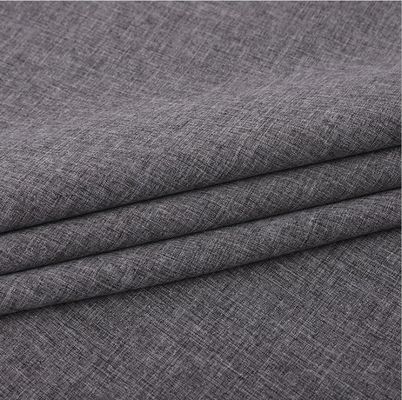Grijze Melange 4 Ways Stretch Polyester Stof voor Huis Textiel 35 jaar Professionele