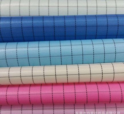 Polyester/katoen antistatisch schoonruimte-Lintvrij ESD-veiligheidsstof voor laboratoriumkleding