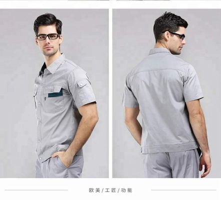 Verkrimpingsbestendige 190 gsm Poly Cotton Twill Workwear Stof T/C 65/35 21x21 108x58 Boor