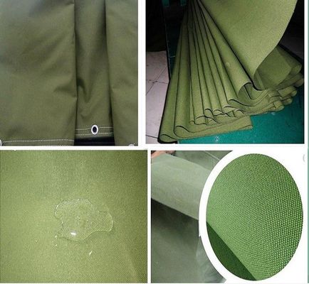 Kleurvastheid 4-5 Klasse PVC-gecoat doek voor waterdicht deksel/tent