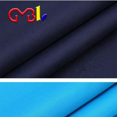 Duurzaam milieuvriendelijk kleurstof 100% polyester twill gabardine stof voor geweven kleding
