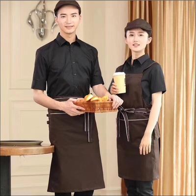 Polyester/watten materiaal en 120*60 Dichtheid Chef Keuken Uniform Stof voor broek