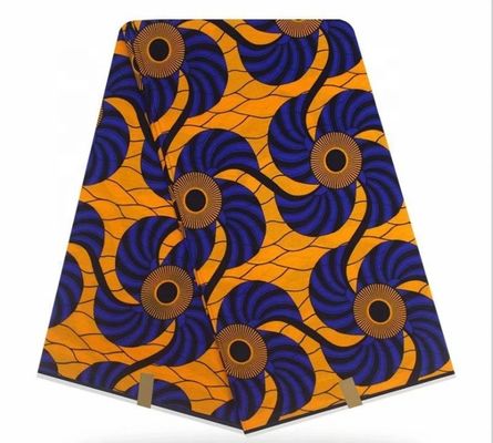 35 jaar professioneel 100% polyester Kente Design Wax Printing Stof 6yds Piece
