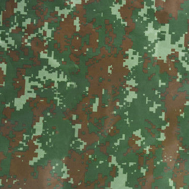 Polyester/katoen 65/35 Druk waterdicht donkergroen uniformenstof voor en uniformen