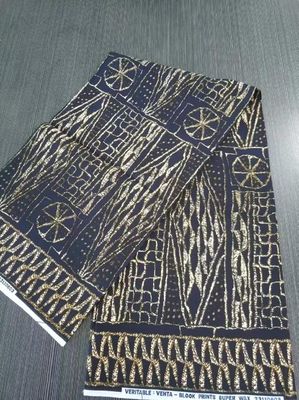 35 jaar professioneel 100% polyester Kente Design Wax Printing Stof 6yds Piece