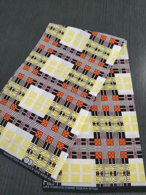 35 jaar professioneel 100% polyester Kente Design Wax Printing Stof 6yds Piece
