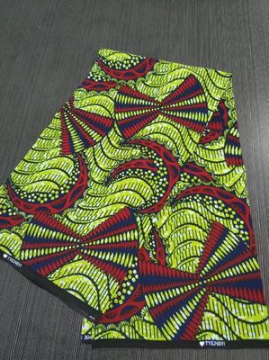 35 jaar professioneel 100% polyester Kente Design Wax Printing Stof 6yds Piece