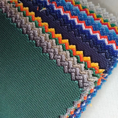 Dikke 350GSM Cotton Twill Pants Stof 100% katoen 7*7 Zwaargewicht Perzik/FR Afwerking