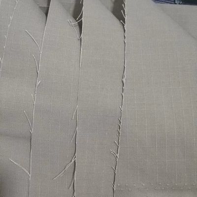 Groene kleur ademend 100% katoen Camo Ripstop katoen solide gekleurde stof voor werkkleding