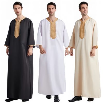 130 gram geweven TR 80/20 polyester/viscose islamitisch moslim Toyobo stof en klaar voor verzending
