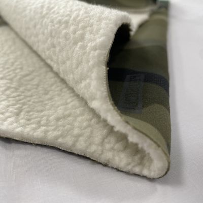 Dobby Style Multicam 100% Polyester Camo Polar Fleece Softshell Stof voor Outdoor Jacket