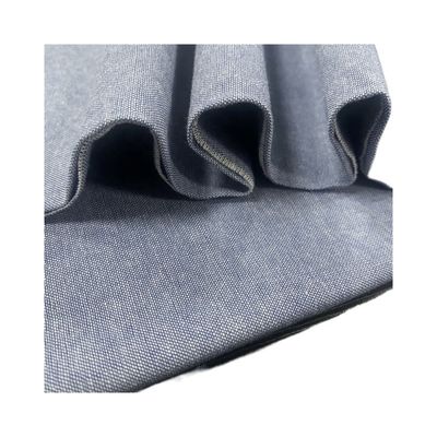 Plaids Pattern 21s 100% katoen Imitatie Denim Dunne Shirt Denim Gebreide voor Shirt Goed