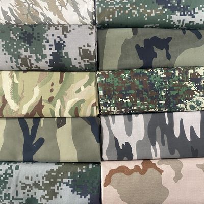 Geprinte waterdichte multicam camouflage Polar Fleece Softshell stof voor outdoor jas