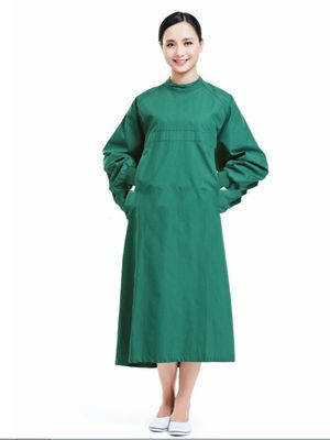 Witte blauwe verpleegkundige ziekenhuisuniform Stof Katoen Polyester Verpleegkundige Stof 100 * 52 Dichtheid