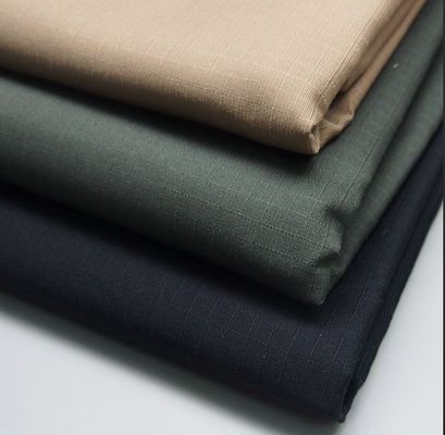 Gewoon geverfd polycotton Ripstop stof waterdicht uniform stof