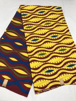 Kente Stof Ghana Cire Stof 90gm 110gm 120gm Gedrukt Batik Sarong Stof voor Kleding