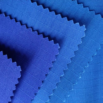190-195gms Ribstop Uniform Stof 65% Polyester 35% Katoen Aanpasbare kleur Breedte 58/60