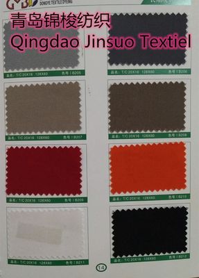 Polyester katoen 190-195gm Twill werkkleding Stof voor zware werkkleding