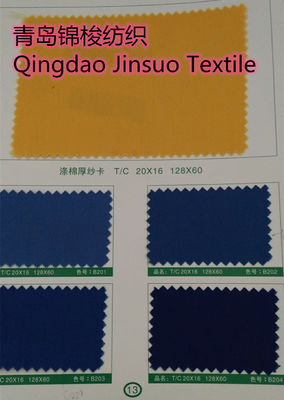 Stretchstof 235-240gm Twill-werkkleding Stof met geweven polyester katoenmengsel