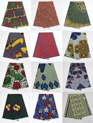 Super Wax Hollandais 100% katoenen stof voor Afrikaanse kleding Kleding Breedte 57/58&quot; Stijl DOT