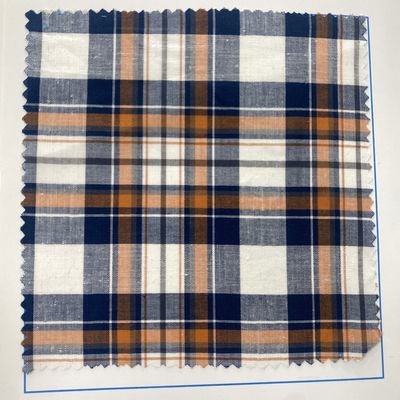 Garn Dye Stretch Creases Jacquard Zwaargewicht Stof 80 20 Polycotton TC voor werkkleding