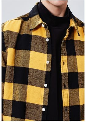 80% polyester 20% katoen zachte kleur garen kleurstof rekjes Jacquard zware stof