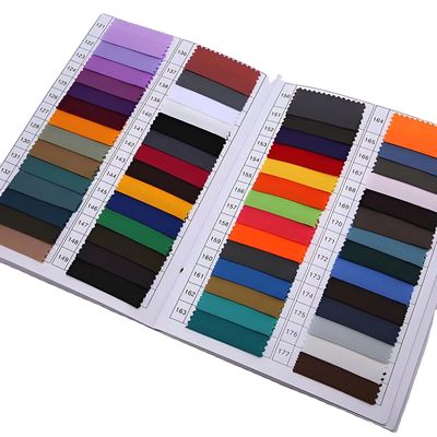 Plain Style 100% Polyester Twill Gabardine Werkkleding Stofstof voor op maat gemaakte bestellingen