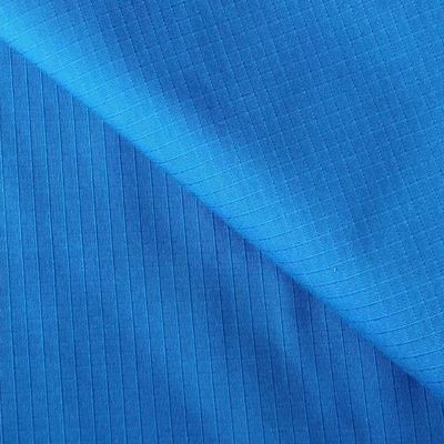 Werkkleding Woven Ring Spun Poly Cotton Rib Stop met spandexstof in aangepaste kleur