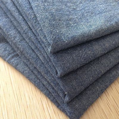Geweven 180gm 230gm 300gm Gewassen 100% katoen Twill Garment Gekleurd Denim Stof voor Jeans