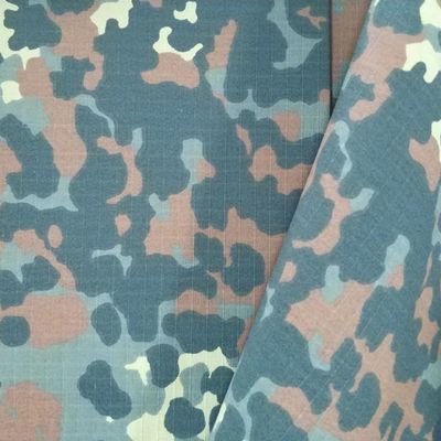 Goed kleurvastheid waterdicht camouflagestof in TC Ripstop op verzoek van de klant