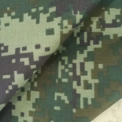 Goed kleurvastheid waterdicht camouflagestof in TC Ripstop op verzoek van de klant