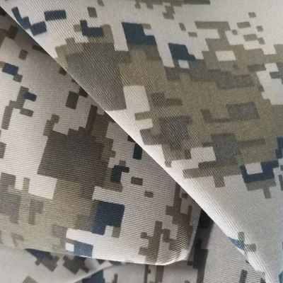 Goed kleurvastheid waterdicht camouflagestof in TC Ripstop op verzoek van de klant