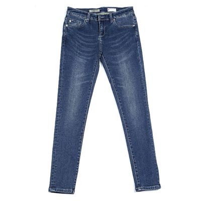 Gemiddeld gewicht 180 ggsm 230 ggsm 300 gms Gewassen 100% katoen Twill garen Geverfd denim stof voor jeans