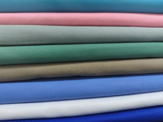 Waterdicht antipill 100% polyester twill stof werkkleding stof stof aangepast kleur