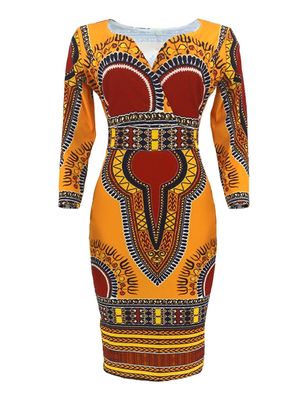 Concurrerend pure katoenen rokstof voor levendig Afrika Kleding in levendige kleuren
