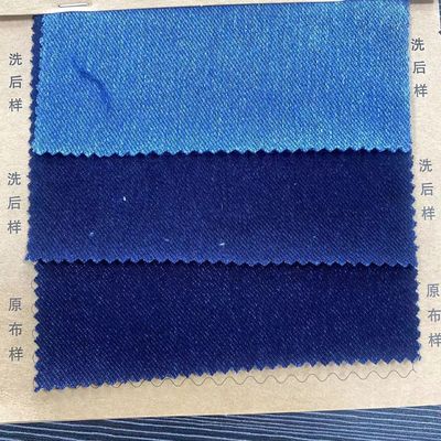 14 oz Selvedge Denim Stof met breedte 57/58 &quot; in donkerblauw 100% katoen