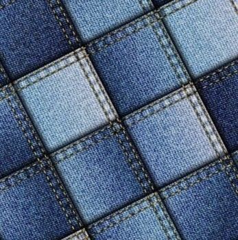 14 oz Selvedge Denim Stof met breedte 57/58 &quot; in donkerblauw 100% katoen