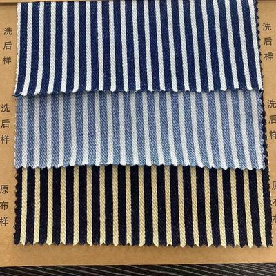 14 oz Selvedge Denim Stof met breedte 57/58 &quot; in donkerblauw 100% katoen