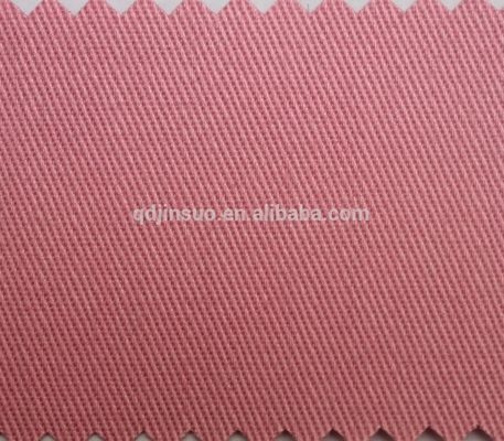 Plain Style Anti Static 100 Polyester Twill Stof voor Uniform in aangepaste kleur