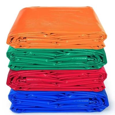 Hoge zichtbaarheid 150GSM 100% polyester twill tarpolin waterdicht
