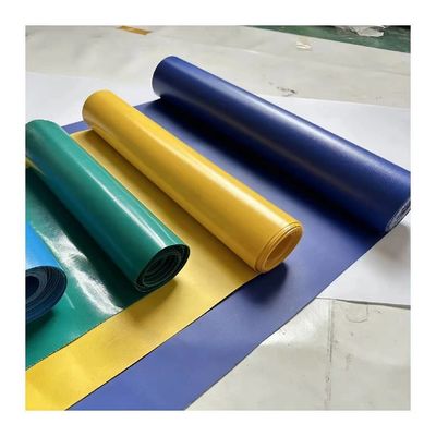150GSM 100% Polyester Twill Tarpaulin Waterdicht High Visibility Poly Woven Stof