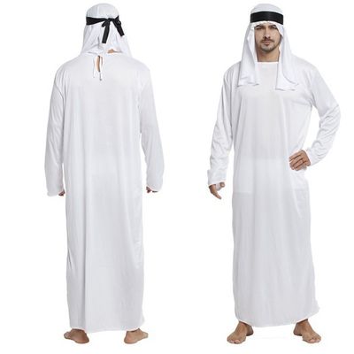 Medium Weight Popline Mensen Moslim Saudi Style Robe 65/35 Polycotton/Cotton Stof